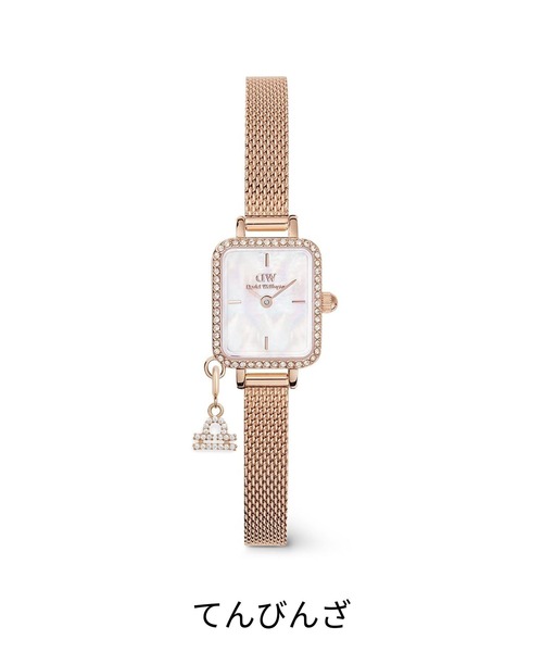 Daniel Wellington(ダニエルウェリントン)の「Quadro Mini Crystal Zodiac Sterling 15.4x18.2MM レーディス腕時計 ローズゴールド(アナログ腕時計・レディース・ゴールド系/GOLD/ゴールド系3/ゴールド系1/ゴールド系9/ゴールド系4/ゴールド系2/ゴールド系8/ゴールド系7/ゴールド系6/ゴールド系5/ピンクゴールド・ONE SIZE)」の7枚目の写真