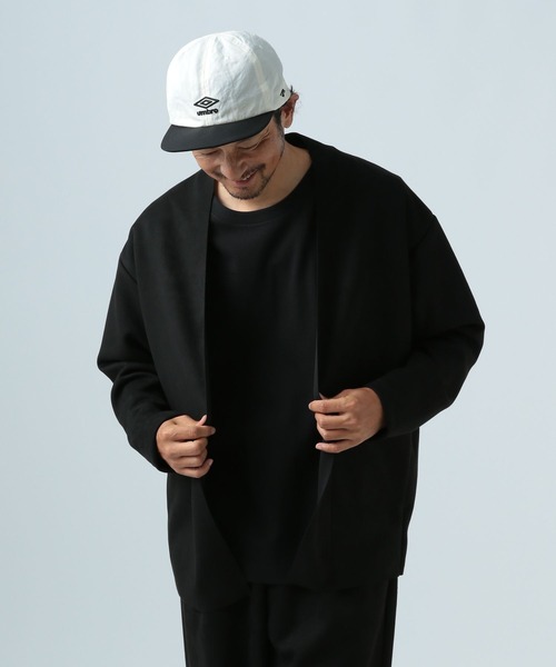 BAYFLOW(ベイフロー)の「クラフトスエードカーディガン(カーディガン/ボレロ・メンズ・ブラウン/ブラック・LARGE/MEDIUM)」の4枚目の写真