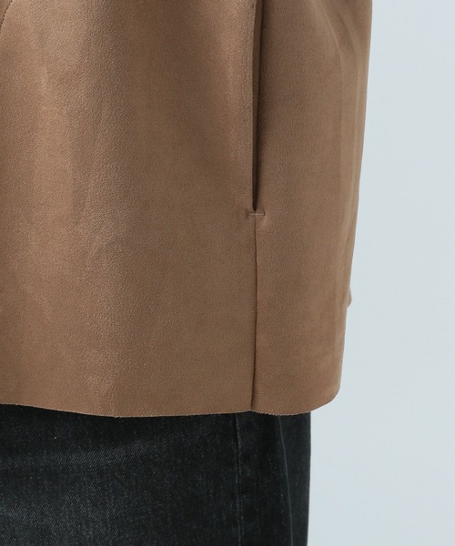 BAYFLOW(ベイフロー)の「クラフトスエードカーディガン(カーディガン/ボレロ・メンズ・ブラウン/ブラック・LARGE/MEDIUM)」の12枚目の写真