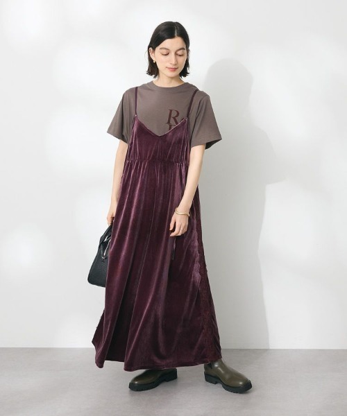 CRAFT STANDARD BOUTIQUE(クラフトスタンダードブティック)の「アソートロゴプリント半袖プルオーバー(Tシャツ/カットソー・レディース・ホワイト/ゴールド/シルバー/チャコールグレー/ブラック・FREE)」の13枚目の写真