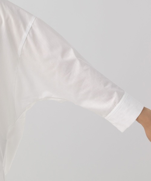 Elura（エルーラ）の「アイロンいらずスキッパーシャツ/140979（シャツ/ブラウス・レディース・ホワイト/ライトブルー/ネイビー・FREE）」の16枚目の写真