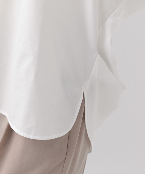 Elura（エルーラ）の「アイロンいらずスキッパーシャツ/140979（シャツ/ブラウス・レディース・ホワイト/ライトブルー/ネイビー・FREE）」の17枚目の写真