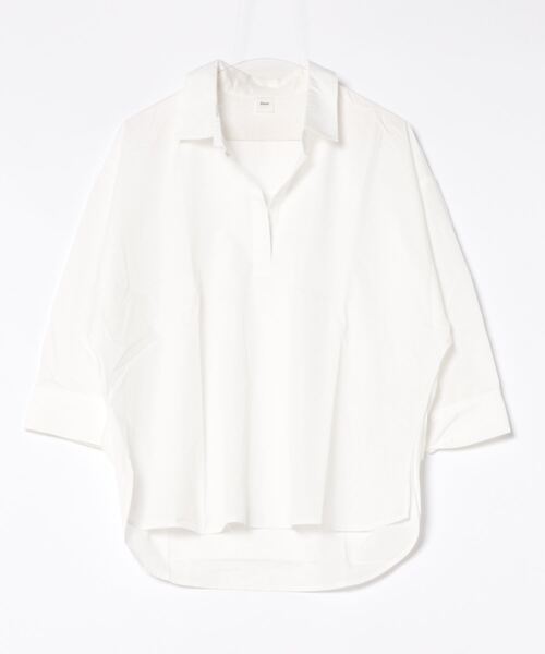 Elura（エルーラ）の「アイロンいらずスキッパーシャツ/140979（シャツ/ブラウス・レディース・ホワイト/ライトブルー/ネイビー・FREE）」の22枚目の写真