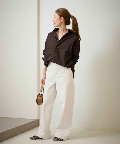 FRAMeWORK（フレームワーク）の「PORSELLI/ポルセリ 別注ゴムストラップバレエシューズ（バレエシューズ・レディース・キャメル・37/38/36）」の3枚目の写真