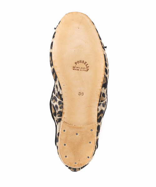 セール】PORSELLI/ポルセリ 別注ゴムストラップバレエシューズ（バレエ