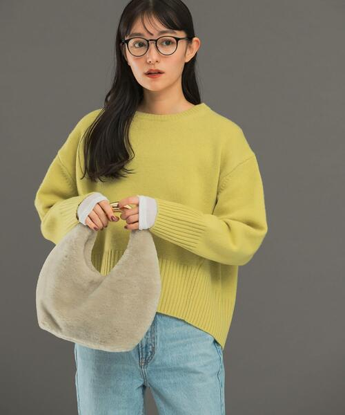 セール】エクストラファインシームデザインニット（ニット/セーター