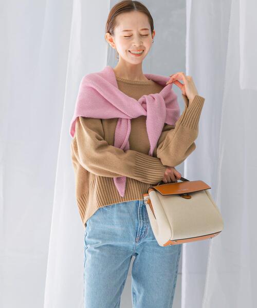 セール】エクストラファインシームデザインニット（ニット/セーター