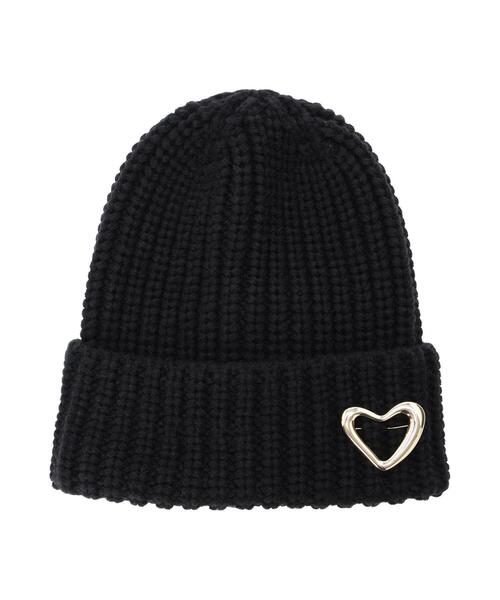 ehka sopo(エヘカソポ)の「ブローチ付ニットキャップ(ハット・レディース・グレー/ブラック/ベージュ・F)」の20枚目の写真