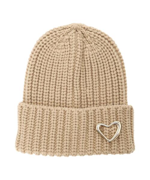 ehka sopo(エヘカソポ)の「ブローチ付ニットキャップ(ハット・レディース・グレー/ブラック/ベージュ・F)」の21枚目の写真