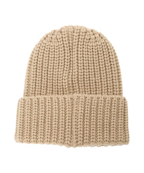 ehka sopo(エヘカソポ)の「ブローチ付ニットキャップ(ハット・レディース・グレー/ブラック/ベージュ・F)」の22枚目の写真