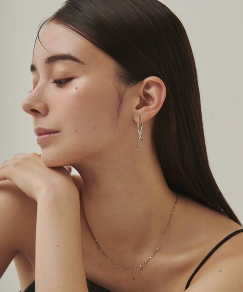 ciite'(シーテ)の「2ラインピアス (両耳用)(ピアス(両耳用)・レディース・シルバー/ゴールド・FREE)」の10枚目の写真