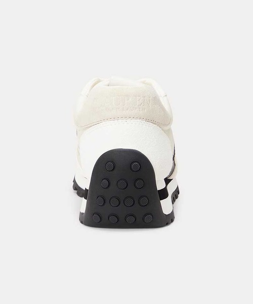 LAUREN RALPH LAUREN（ローレン ラルフ ローレン）の「ローレン ラルフ ローレン DANI スニーカー（スニーカー・レディース・ホワイト系その他/ブラック×ホワイト・60/65/75/55/70）」の5枚目の写真