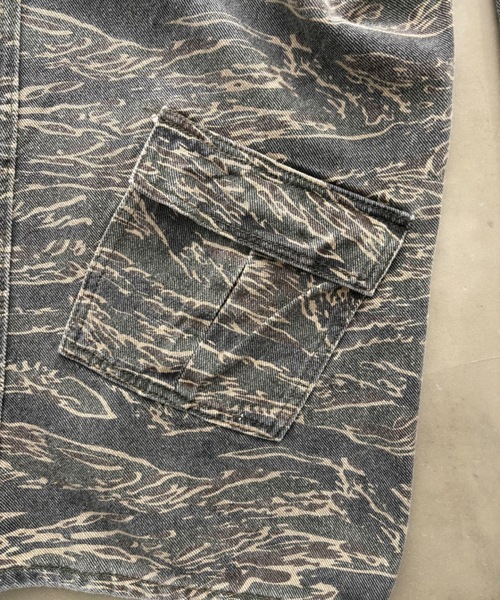 SHAGGIE（シャギー）の「迷彩柄カーゴルーズパンツ（カーゴパンツ・レディース・カモフラージュ・FREE）」の20枚目の写真