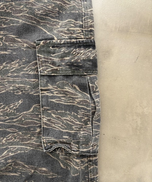 SHAGGIE（シャギー）の「迷彩柄カーゴルーズパンツ（カーゴパンツ・レディース・カモフラージュ・FREE）」の18枚目の写真