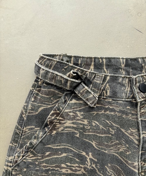 SHAGGIE（シャギー）の「迷彩柄カーゴルーズパンツ（カーゴパンツ・レディース・カモフラージュ・FREE）」の17枚目の写真