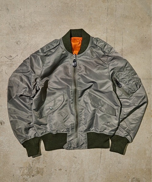 Evis グレー L2Bフライトジャケット ALPHA(アルファ)L-2Bフライトジャケット