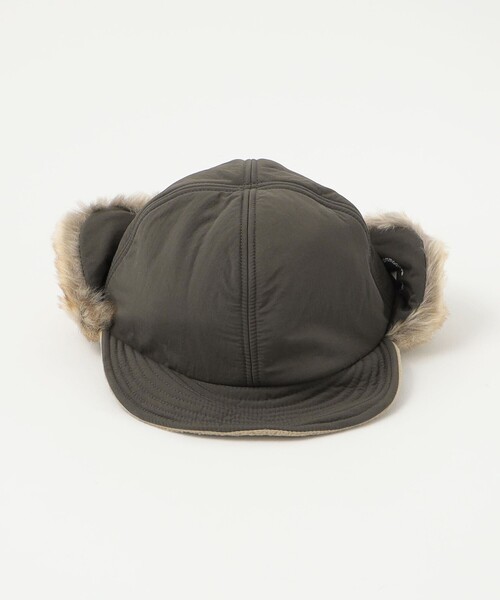 halo commodity（ハロ　コモディティー）の「【別注】＜halo commodity＞ Medere フラップキャップ / キッズ（キャップ・キッズ・ブラック/グレー・FREE(53-55cm)）」の15枚目の写真