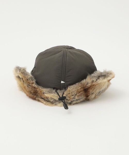 halo commodity（ハロ　コモディティー）の「【別注】＜halo commodity＞ Medere フラップキャップ / キッズ（キャップ・キッズ・ブラック/グレー・FREE(53-55cm)）」の4枚目の写真