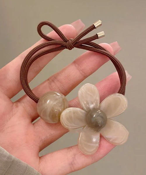 ヘアゴム No.324 no324 イナズマヘアゴム 2本セット 雷 サンダー 稲妻