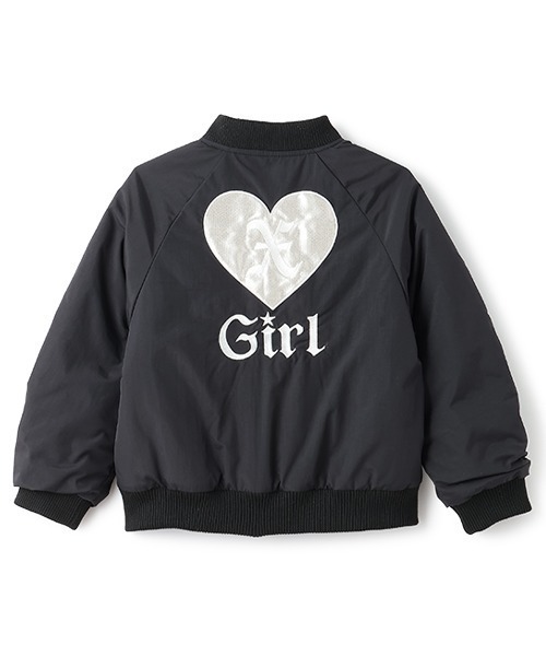 新品X-girl Stages140cm 袖切替バックロゴブルゾン ¥13640 Amazon | [x-girl STAGES] 子ども服 エックスガールステージス