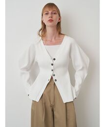 ELENDEEK | SILHOUETTE ENSEMBLE KT(カーディガン/ボレロ)