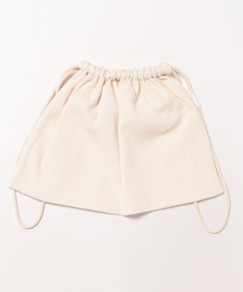 KEnTe（ケンテ）の「Ribbed Drawstring bag（ショルダーバッグ・レディース・アイボリー/ブラック/グリーン系その他/ベージュ/ダークブラウン・ONE SIZE）」の7枚目の写真