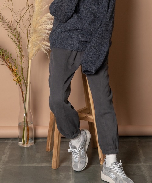 Bou Jeloud（ブージュルード）の「スウェットパンツ（スウェットパンツ・レディース・チャコールグレー/アイボリー/ブラック・38）」の20枚目の写真