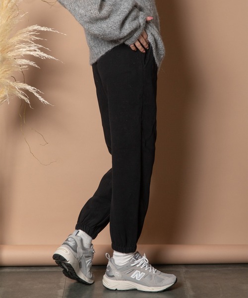 Bou Jeloud（ブージュルード）の「スウェットパンツ（スウェットパンツ・レディース・チャコールグレー/アイボリー/ブラック・38）」の15枚目の写真