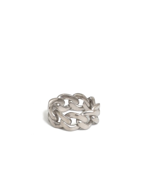 Maison Margiela（メゾンマルジェラ）の「GOURMETTE REFERENCE RING（リング・メンズ・シルバー・7/5/6）」の2枚目の写真