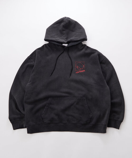 WHO'S WHO gallery（フーズフーギャラリー）の「【WEB限定】(UNISEX/ユニセックス) 東京ガールパーカー（パーカー・レディース・ネイビー/ライトグレー/ブラック・LARGE/X-LARGE）」の15枚目の写真