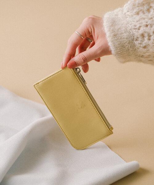 Kastane（カスタネ）の「【Kolors like you】card case（カードケース・レディース・レモンイエロー/ブラック/ベージュ・FREE）」の3枚目の写真