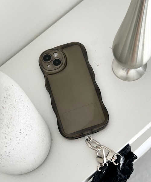 iPhone15対応】クリアナミナミiPhoneケース 286833（スマホケース