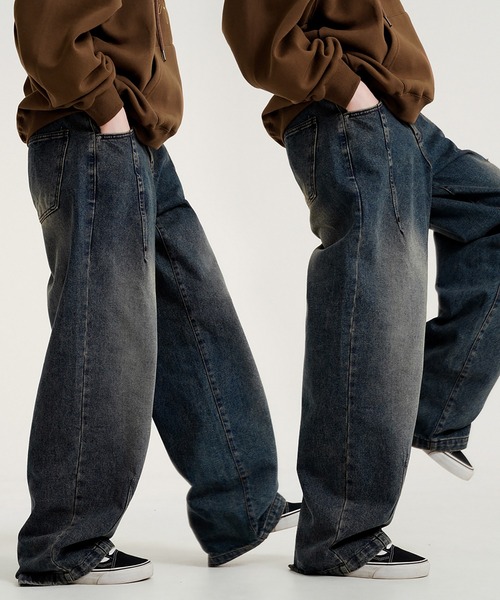 ☆送料・関税込☆WV PROJECT★Tag Balloon Denim Pants★ WV PROJECT】Balloon Denim Pants/JNLP7766