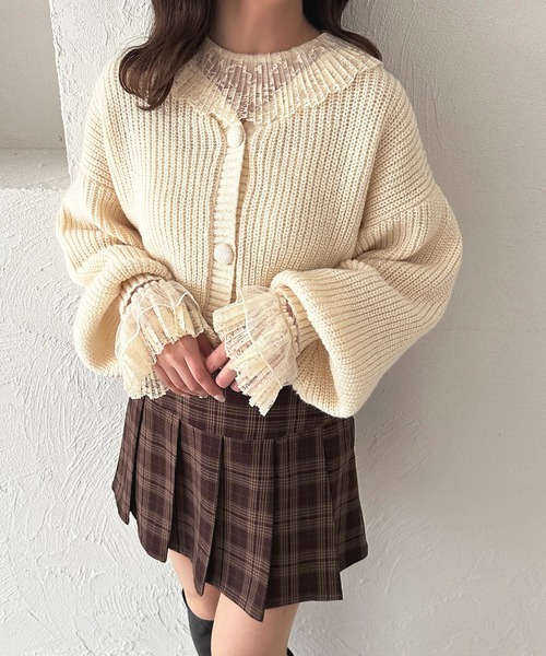 apres jour(アプレジュール)の「レースプリーツ襟インナー【ZOZOTOWN限定アイテム】(シャツ/ブラウス・レディース・オフホワイト/クリーム・フリー)」の8枚目の写真