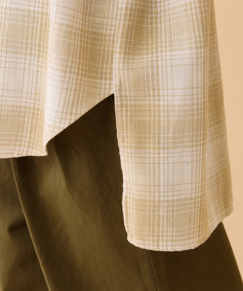 CIAOPANIC TYPY(チャオパニックティピー)の「【UNISEX】ルーズシルエットレギュラーカラーアソートシャツ(シャツ/ブラウス・メンズ・ネイビー/ベージュ/ブラック/モカ/サックスブルー/レッド・SMALL/X-LARGE/LARGE/MEDIUM)」の16枚目の写真