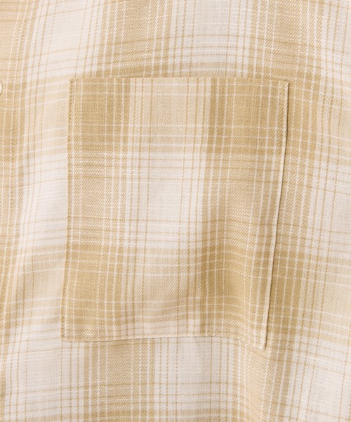 CIAOPANIC TYPY(チャオパニックティピー)の「【UNISEX】ルーズシルエットレギュラーカラーアソートシャツ(シャツ/ブラウス・メンズ・ネイビー/ベージュ/ブラック/モカ/サックスブルー/レッド・SMALL/X-LARGE/LARGE/MEDIUM)」の18枚目の写真