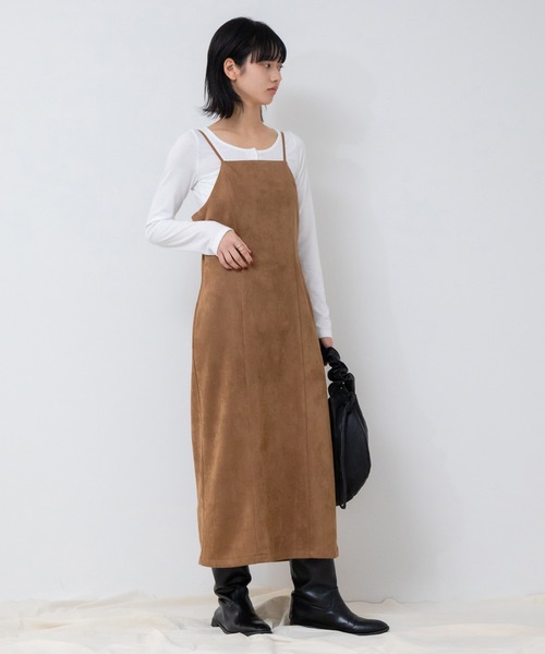 HEILIS(ヘイリス)の「ヘンリーネックロングTシャツ / 長袖 ロンT クロップド ショート丈 カットソー レディース 白 黒 グレー 秋服 冬服 春服 透け感(Tシャツ/カットソー・レディース・ホワイト/グレー/ブラック・FREE)」の6枚目の写真