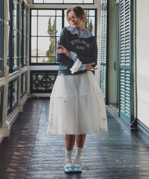 DONOBAN（ドノバン）の「シュシュsetロゴスウェット（スウェット・レディース・ネイビー/アイボリー・ONE）」の8枚目の写真