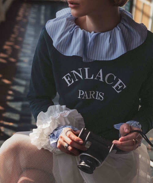 DONOBAN（ドノバン）の「シュシュsetロゴスウェット（スウェット・レディース・ネイビー/アイボリー・ONE）」の9枚目の写真