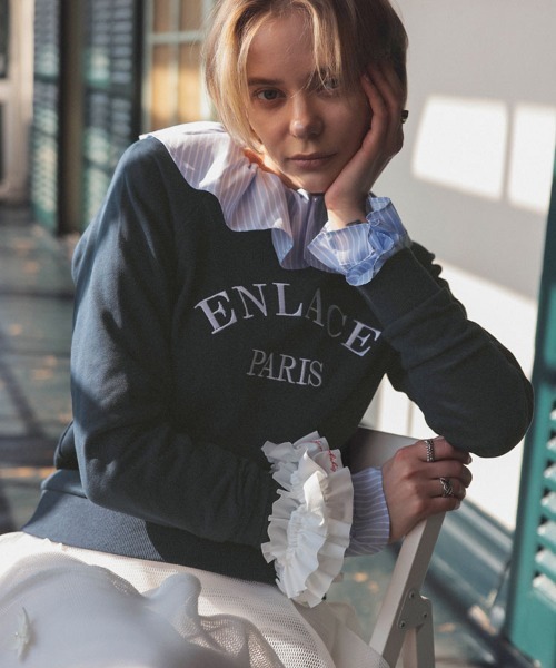 DONOBAN（ドノバン）の「シュシュsetロゴスウェット（スウェット・レディース・ネイビー/アイボリー・ONE）」の11枚目の写真