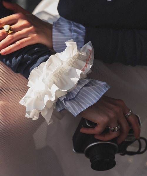 DONOBAN（ドノバン）の「シュシュsetロゴスウェット（スウェット・レディース・ネイビー/アイボリー・ONE）」の12枚目の写真