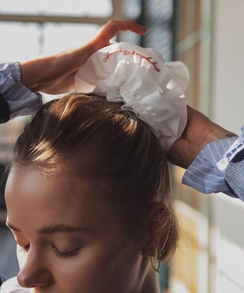 DONOBAN（ドノバン）の「シュシュsetロゴスウェット（スウェット・レディース・ネイビー/アイボリー・ONE）」の17枚目の写真