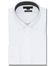 m.f.editorial（エムエフエディトリアル）の「【ストレッチ ノンアイロン 吸水速乾】m.f.エディトリアル メンズ ボタンダウン ビジネス ドレス 長袖 ニット ワイシャツ（ビジネスシャツ）」