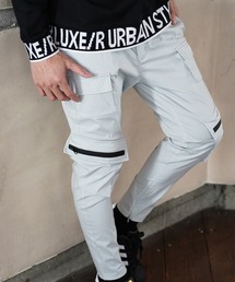(RM)【LUXE/R GOLF】8ポケット ストレッチ クロス カーゴパンツ