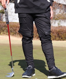 (RM)【LUXE/R GOLF】8ポケット ストレッチ クロス カーゴパンツ