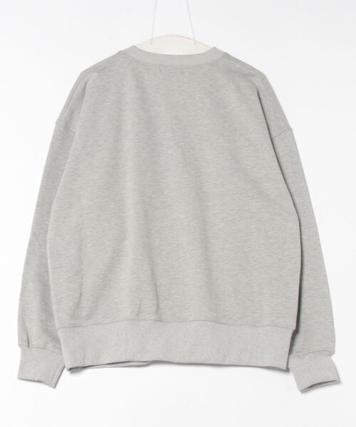 No Rule No Line（ノール－ルノーライン）の「フロントカレッジロゴデザイン スウェット トレーナー（スウェット・レディース・グレー/チャコール・FREE）」の14枚目の写真