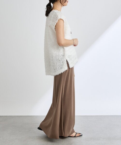 RIVE DROITE（リヴドロワ）の「【セットアップ可】ガーメントダイバイヤススカート（スカート・レディース・チャコールグレー/ライトグレー/ベージュ/ブラウン・36/38）」の17枚目の写真