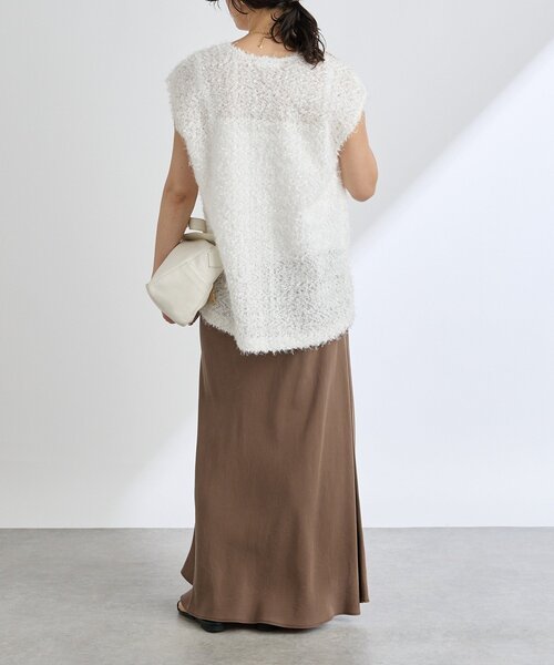 RIVE DROITE（リヴドロワ）の「【セットアップ可】ガーメントダイバイヤススカート（スカート・レディース・チャコールグレー/ライトグレー/ベージュ/ブラウン・36/38）」の18枚目の写真