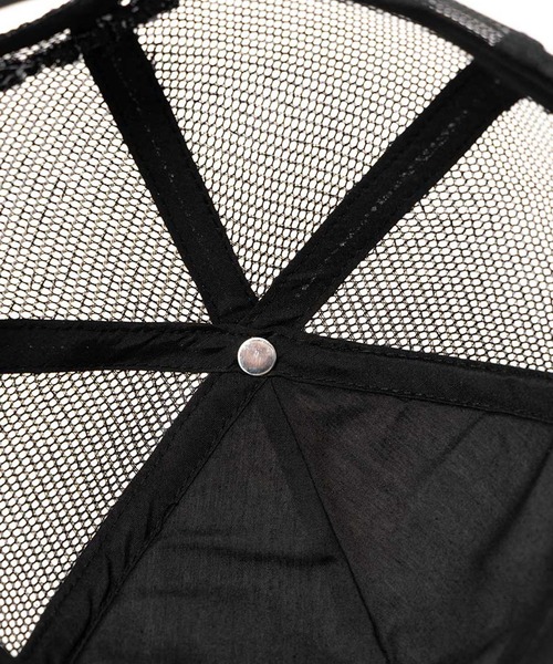 SUPPLIER(サプライヤー)の「キャップ|Cross Leather Patch Mesh Cap|SUPPLIER(キャップ・メンズ・ブラック・FREE)」の11枚目の写真