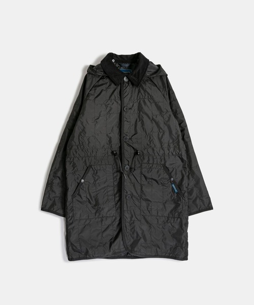 LAVENHAM（ラベンハム）の「Unwadded Gathered Waist Denston Womens / アンワディッド ギャザード ウエスト デンストン ウィメンズ（その他アウター・レディース・ベージュ系その他/ダークブラック・10/8/6/12）」の12枚目の写真